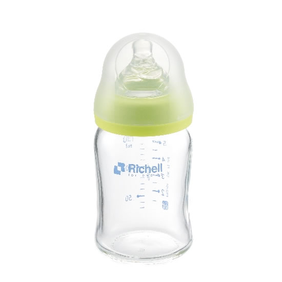 広口ガラスほ乳びん 150ml