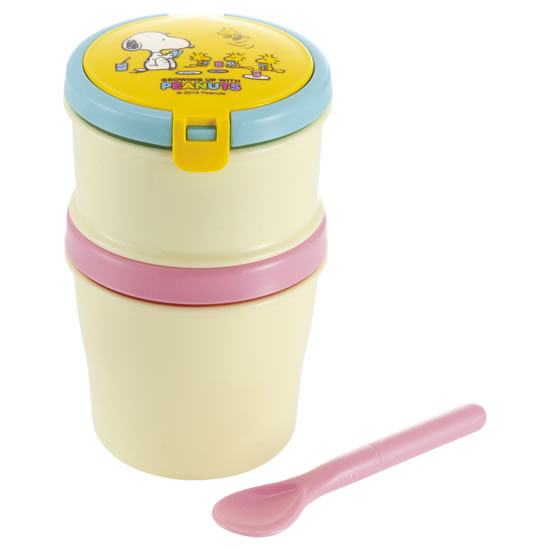 おでかけランチくん スヌーピー 赤ちゃんのクールお弁当箱