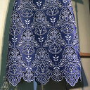エレガント刺繍風スカート 膝丈 ひざ丈 スリム かわいい 大人可愛い きれいめ シンプル カジュアル 大人 上品 おしゃれ お洒落 かっこいい こなれ感 ラフ ...