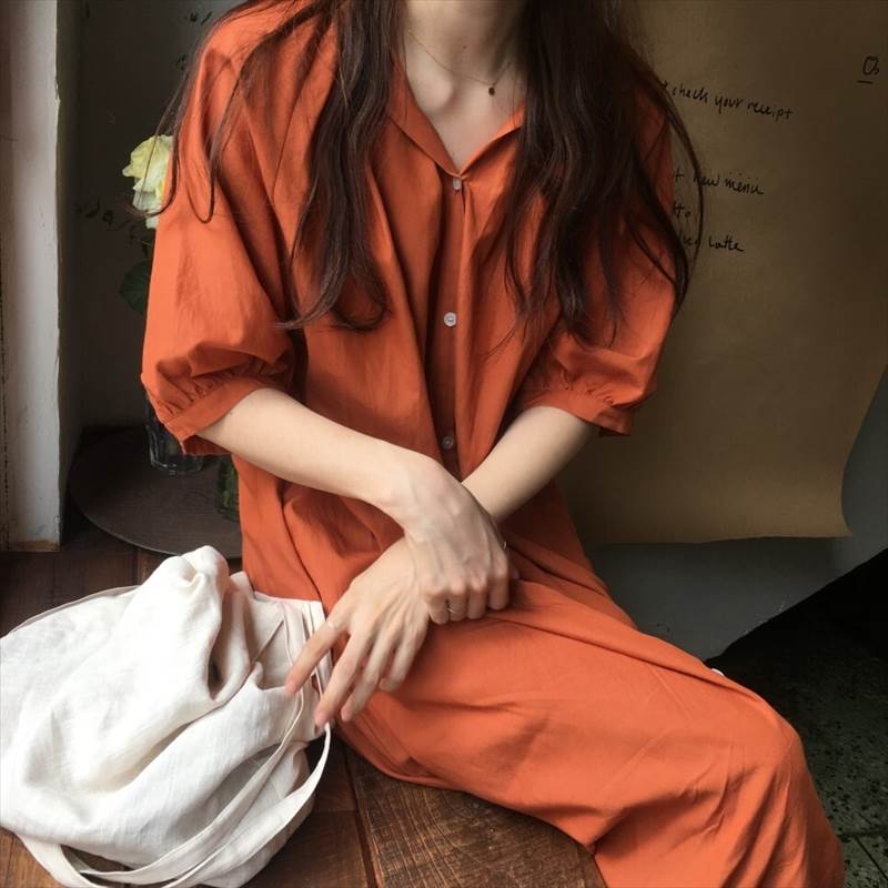 ワンピース 膝下 ミモレ ミモレ丈 ロング ロング丈 マキシ マキシ丈 9分丈 アンクル丈 袖あり 5分袖 五分袖 Vネック 襟なし 前開き かわいい 大人可愛い きれいめ シンプル カジュアル 大人 上品 おしゃれ お洒落 かっこいい レトロ 大人可愛い 大人女子 こなれ感 ラブリー