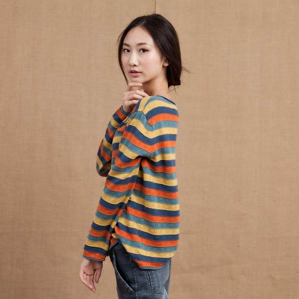 トップスカーディガンミディアム丈袖...