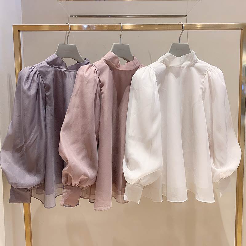 トップスシャツブラウスシフォンシャ...