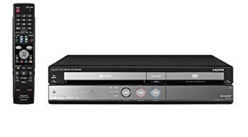 【中古】SHARP 250GB HDD搭載ビデオ一体型DVDレコーダー DV-ACV52