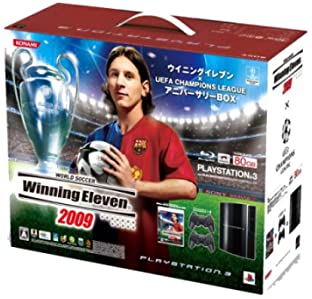 【中古】PLAYSTATION 3 (80GB) ウイニングイレブン x UEFA Champions League アニバーサリーBOX (クリアブラック) 【中古】PLAYSTATION 3 (80GB) ウイニングイレブン x UEFA Champions League アニバーサリーBOX (クリアブラック)