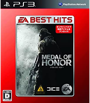 【中古】EA BEST HITS メダル オブ オナー - PS3【メーカー名】エレクトロニック・アーツ【メーカー型番】【ブランド名】エレクトロニック・アーツ【商品説明】【中古】EA BEST HITS メダル オブ オナー - PS3・中古品（ユーズド品）について商品画像はイメージです。中古という特性上、使用に影響ない程度の使用感・経年劣化（傷、汚れなど）がある場合がございます。商品のコンディション、付属品の有無については入荷の度異なります。また、中古品の特性上、ギフトには適しておりません。商品名に『初回』、『限定』、『〇〇付き』等の記載がございましても、特典・付属品・保証等は原則付属しておりません。付属品や消耗品に保証はございません。当店では初期不良に限り、商品到着から7日間は返品を受付けております。注文後の購入者様都合によるキャンセル・返品はお受けしていません。他モールでも併売している商品の為、完売の際は在庫確保できない場合がございます。ご注文からお届けまで1、ご注文⇒ご注文は24時間受け付けております。2、注文確認⇒ご注文後、当店から注文確認メールを送信します。3、在庫確認⇒新品、新古品：3-5日程度でお届け。※中古品は受注後に、再検品、メンテナンス等により、お届けまで3日-10日営業日程度とお考え下さい。米海外倉庫から取り寄せの商品については発送の場合は3週間程度かかる場合がございます。　※離島、北海道、九州、沖縄は遅れる場合がございます。予めご了承下さい。※配送業者、発送方法は選択できません。お電話でのお問合せは少人数で運営の為受け付けておりませんので、メールにてお問合せお願い致します。お客様都合によるご注文後のキャンセル・返品はお受けしておりませんのでご了承下さい。ご来店ありがとうございます。昭和・平成のCD、DVD、家電、音響機器など希少な商品も多数そろえています。レコード、楽器の取り扱いはございません。掲載していない商品もお探しいたします。映像商品にはタイトル最後に[DVD]、[Blu-ray]と表記しています。表記ないものはCDとなります。お気軽にメールにてお問い合わせください。