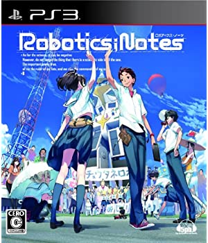 【中古】ROBOTICS;NOTES (通常版) - PS3【メーカー名】5pb.【メーカー型番】【ブランド名】5pb.商品画像はイメージです。中古という特性上、使用に影響ない程度の使用感・経年劣化（傷、汚れなど）がある場合がございます。また、中古品の特性上、ギフトには適しておりません。商品名に『初回』、『限定』、『〇〇付き』等の記載がございましても、特典・付属品・保証等は原則付属しておりません。当店では初期不良に限り、商品到着から7日間はを受付けております。(注文後の購入者様都合によるキャンセル・はお受けしていません。)他モールでも併売している商品の為、完売の際は在庫確保できない場合がございます。ご注文からお届けまで1、ご注文⇒ご注文は24時間受け付けております。2、注文確認⇒ご注文後、当店から注文確認メールを送信します。3、在庫確認⇒新品在庫：3-5日程度でお届け。　　※中古品は受注後に、再メンテナンス、梱包しますので　お届けまで3日-10日営業日程度とお考え下さい。　米海外から発送の場合は3週間程度かかる場合がございます。　※離島、北海道、九州、沖縄は遅れる場合がございます。予めご了承下さい。※配送業者、発送方法は選択できません。お電話でのお問合せは少人数で運営の為受け付けておりませんので、メールにてお問合せお願い致します。お客様都合によるご注文後のキャンセル・はお受けしておりませんのでご了承下さい。ご来店ありがとうございます。昭和・平成のCD、DVD、家電、音響機器など希少な商品も多数そろえています。レコード、楽器の取り扱いはございません。掲載していない商品もお探しいたします。映像商品にはタイトル最後に[DVD]、[Blu-ray]と表記しています。表記ないものはCDとなります。お気軽にメールにてお問い合わせください。