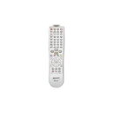 【中古】シャープ DVD用リモコン RRMCGA130WJSA(0046380081)