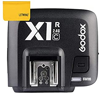 【中古】Godox X1R-C 32 チャンネル TTL 1/8000s 無線リモートフラッシュ受信機 シャッターレリーズ Canon EOS カメラ対応 GODOX X1T-C/X2T-C 送信機と互