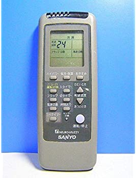 【中古】サンヨー エアコンリモコン RCS-LVR4A(K)