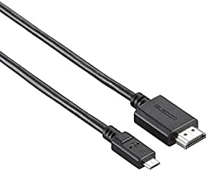 【中古】エレコム MHLケーブル 3.0 HDMI to microB 2A超急速充電 TVリモコン対応 対応 2m ブラック DH-MHL3C20BK