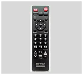 【中古】BUFFALO バファロー 地上デジタルチューナーDTV-S110用リモコン