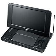 【中古】Panasonic 8.5型液晶・ワンセグチューナー搭載ポータブルDVD・SD・CDプレーヤーブラックDVDLX89K DVD-LX89-K