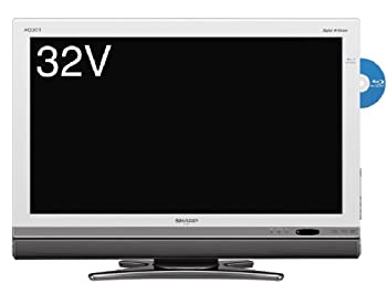 【中古】シャープ 32V型 液晶 テレビ AQUOS LC-32DX2-W ハイビジョン ブルーレイレコーダー内蔵 2009年モデル 【中古】シャープ 32V型 液晶 テレビ AQUOS LC-32DX2-W ハイビジョン ブルーレイレコーダー内蔵 2009年モデル