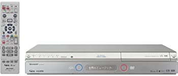 【中古】SHARP AQUOS 地上・BS・110度CSデジタルハイビジョンチューナー内蔵 HDD250GB DV-ARW12
