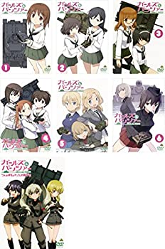 【中古】ガールズ&パンツァー TV版全6巻 + これが本当のアンツィオ戦です！ [レンタル落ち] 全7巻セット