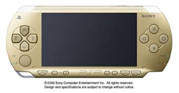 【中古】PSP「プレイステーション・ポータブル」 シャンパンゴールド (PSP-1000CG) 【メーカー生産終了】