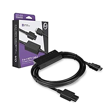 【中古】レトロゲーム HDMI変換ケーブル ゲームキューブ/N64/スーパーファミコン専用 ハイパキン HDTV CABLE FOR GAMECUBE/N64/SNES HYPERKIN