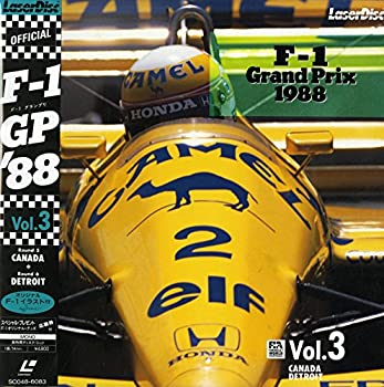 【中古】F-1グランプリ'88 Vol.3 カナダ/デトロイト[][Laser Disc]
