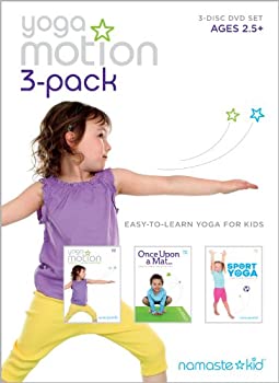 šYoga Motion 3-pack - Kids Yoga DVD 3-disc Set