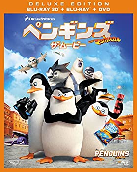 【中古】ペンギンズ FROM マダガスカル ザ・ムービー 3枚組3D・2Dブルーレイ&DVD(初回生産限定) [Blu-ray]