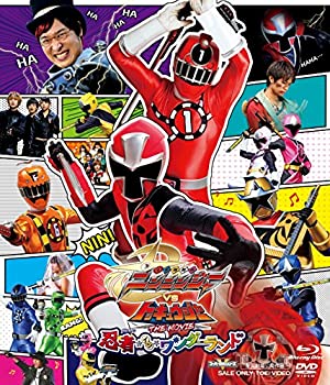 【中古】手裏剣戦隊ニンニンジャーVSトッキュウジャー THE MOVIE 忍者・イン・ワンダーランド[ブルーレイ+DVD] [Blu-ray]