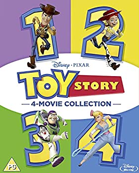 【中古】トイ ストーリー Toy Story 1-4 Box set Blu-ray 2019 Import Region Free