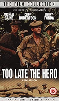 By Title: Ma Line - 【中古】Too Late the Hero [VHS]