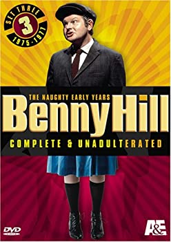【中古】Benny Hill Set 3: Naughty Years - Comp & Unadult [DVD] [Import]【メーカー名】A&E Home Video【メーカー型番】【ブランド名】A&E Home Video【商品説明】【中古】Benny Hill Set 3: Naughty Years - Comp & Unadult [DVD] [Import]・中古品（ユーズド品）について商品画像はイメージです。中古という特性上、使用に影響ない程度の使用感・経年劣化（傷、汚れなど）がある場合がございます。商品のコンディション、付属品の有無については入荷の度異なります。また、中古品の特性上、ギフトには適しておりません。商品名に『初回』、『限定』、『〇〇付き』等の記載がございましても、特典・付属品・保証等は原則付属しておりません。付属品や消耗品に保証はございません。当店では初期不良に限り、商品到着から7日間は返品を受付けております。注文後の購入者様都合によるキャンセル・返品はお受けしていません。他モールでも併売している商品の為、完売の際は在庫確保できない場合がございます。ご注文からお届けまで1、ご注文⇒ご注文は24時間受け付けております。2、注文確認⇒ご注文後、当店から注文確認メールを送信します。3、在庫確認⇒新品、新古品：3-5日程度でお届け。※中古品は受注後に、再検品、メンテナンス等により、お届けまで3日-10日営業日程度とお考え下さい。米海外倉庫から取り寄せの商品については発送の場合は3週間程度かかる場合がございます。　※離島、北海道、九州、沖縄は遅れる場合がございます。予めご了承下さい。※配送業者、発送方法は選択できません。お電話でのお問合せは少人数で運営の為受け付けておりませんので、メールにてお問合せお願い致します。お客様都合によるご注文後のキャンセル・返品はお受けしておりませんのでご了承下さい。ご来店ありがとうございます。昭和・平成のCD、DVD、家電、音響機器など希少な商品も多数そろえています。レコード、楽器の取り扱いはございません。掲載していない商品もお探しいたします。映像商品にはタイトル最後に[DVD]、[Blu-ray]と表記しています。表記ないものはCDとなります。お気軽にメールにてお問い合わせください。