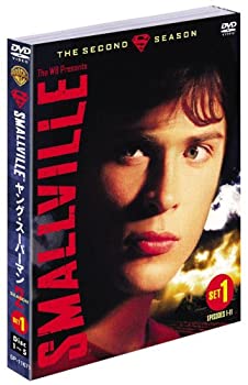 【中古】SMALLVILLE/ヤング・スーパーマン 2ndシーズン 前半セット (1~11話・5枚組) [DVD]【メーカー名】ワーナー・ブラザース・ホームエンターテイメント【メーカー型番】【ブランド名】ワーナーホームビデオ【商品説明】【中古】SMALLVILLE/ヤング・スーパーマン 2ndシーズン 前半セット (1~11話・5枚組) [DVD]・中古品（ユーズド品）について商品画像はイメージです。中古という特性上、使用に影響ない程度の使用感・経年劣化（傷、汚れなど）がある場合がございます。商品のコンディション、付属品の有無については入荷の度異なります。また、中古品の特性上、ギフトには適しておりません。商品名に『初回』、『限定』、『〇〇付き』等の記載がございましても、特典・付属品・保証等は原則付属しておりません。付属品や消耗品に保証はございません。当店では初期不良に限り、商品到着から7日間は返品を受付けております。注文後の購入者様都合によるキャンセル・返品はお受けしていません。他モールでも併売している商品の為、完売の際は在庫確保できない場合がございます。ご注文からお届けまで1、ご注文⇒ご注文は24時間受け付けております。2、注文確認⇒ご注文後、当店から注文確認メールを送信します。3、在庫確認⇒新品、新古品：3-5日程度でお届け。※中古品は受注後に、再検品、メンテナンス等により、お届けまで3日-10日営業日程度とお考え下さい。米海外倉庫から取り寄せの商品については発送の場合は3週間程度かかる場合がございます。　※離島、北海道、九州、沖縄は遅れる場合がございます。予めご了承下さい。※配送業者、発送方法は選択できません。お電話でのお問合せは少人数で運営の為受け付けておりませんので、メールにてお問合せお願い致します。お客様都合によるご注文後のキャンセル・返品はお受けしておりませんのでご了承下さい。ご来店ありがとうございます。昭和・平成のCD、DVD、家電、音響機器など希少な商品も多数そろえています。レコード、楽器の取り扱いはございません。掲載していない商品もお探しいたします。映像商品にはタイトル最後に[DVD]、[Blu-ray]と表記しています。表記ないものはCDとなります。お気軽にメールにてお問い合わせください。
