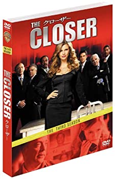 【中古】クローザー 〈サード〉 セット2 [DVD]【メーカー名】ワーナー・ホーム・ビデオ【メーカー型番】【ブランド名】【商品説明】【中古】クローザー 〈サード〉 セット2 [DVD]・中古品（ユーズド品）について商品画像はイメージです。中古という特性上、使用に影響ない程度の使用感・経年劣化（傷、汚れなど）がある場合がございます。商品のコンディション、付属品の有無については入荷の度異なります。また、中古品の特性上、ギフトには適しておりません。商品名に『初回』、『限定』、『〇〇付き』等の記載がございましても、特典・付属品・保証等は原則付属しておりません。付属品や消耗品に保証はございません。当店では初期不良に限り、商品到着から7日間は返品を受付けております。注文後の購入者様都合によるキャンセル・返品はお受けしていません。他モールでも併売している商品の為、完売の際は在庫確保できない場合がございます。ご注文からお届けまで1、ご注文⇒ご注文は24時間受け付けております。2、注文確認⇒ご注文後、当店から注文確認メールを送信します。3、在庫確認⇒新品、新古品：3-5日程度でお届け。※中古品は受注後に、再検品、メンテナンス等により、お届けまで3日-10日営業日程度とお考え下さい。米海外倉庫から取り寄せの商品については発送の場合は3週間程度かかる場合がございます。　※離島、北海道、九州、沖縄は遅れる場合がございます。予めご了承下さい。※配送業者、発送方法は選択できません。お電話でのお問合せは少人数で運営の為受け付けておりませんので、メールにてお問合せお願い致します。お客様都合によるご注文後のキャンセル・返品はお受けしておりませんのでご了承下さい。ご来店ありがとうございます。昭和・平成のCD、DVD、家電、音響機器など希少な商品も多数そろえています。レコード、楽器の取り扱いはございません。掲載していない商品もお探しいたします。映像商品にはタイトル最後に[DVD]、[Blu-ray]と表記しています。表記ないものはCDとなります。お気軽にメールにてお問い合わせください。