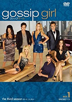 【中古】gossip girl / ゴシップガール 〈サード・シーズン〉コレクターズ・ボックス1 [DVD]【メーカー名】ワーナー・ホーム・ビデオ【メーカー型番】【ブランド名】商品画像はイメージです。中古という特性上、使用に影響ない程度の使用感・経年劣化（傷、汚れなど）がある場合がございます。また、中古品の特性上、ギフトには適しておりません。商品名に『初回』、『限定』、『〇〇付き』等の記載がございましても、特典・付属品・保証等は原則付属しておりません。当店では初期不良に限り、商品到着から7日間はを受付けております。(注文後の購入者様都合によるキャンセル・はお受けしていません。)他モールでも併売している商品の為、完売の際は在庫確保できない場合がございます。ご注文からお届けまで1、ご注文⇒ご注文は24時間受け付けております。2、注文確認⇒ご注文後、当店から注文確認メールを送信します。3、在庫確認⇒新品在庫：3-5日程度でお届け。　　※中古品は受注後に、再メンテナンス、梱包しますので　お届けまで3日-10日営業日程度とお考え下さい。　米海外から発送の場合は3週間程度かかる場合がございます。　※離島、北海道、九州、沖縄は遅れる場合がございます。予めご了承下さい。※配送業者、発送方法は選択できません。お電話でのお問合せは少人数で運営の為受け付けておりませんので、メールにてお問合せお願い致します。お客様都合によるご注文後のキャンセル・はお受けしておりませんのでご了承下さい。ご来店ありがとうございます。昭和・平成のCD、DVD、家電、音響機器など希少な商品も多数そろえています。レコード、楽器の取り扱いはございません。掲載していない商品もお探しいたします。映像商品にはタイトル最後に[DVD]、[Blu-ray]と表記しています。表記ないものはCDとなります。お気軽にメールにてお問い合わせください。