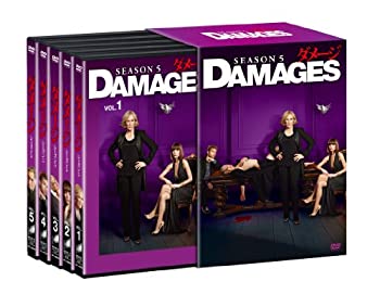 【中古】ダメージ シーズン5 BOX(6枚組) [DVD]【メーカー名】ソニー・ピクチャーズエンタテインメント【メーカー型番】【ブランド名】ソニーピクチャーズエンタテインメント商品画像はイメージです。中古という特性上、使用に影響ない程度の使用感・経年劣化（傷、汚れなど）がある場合がございます。また、中古品の特性上、ギフトには適しておりません。商品名に『初回』、『限定』、『〇〇付き』等の記載がございましても、特典・付属品・保証等は原則付属しておりません。当店では初期不良に限り、商品到着から7日間はを受付けております。(注文後の購入者様都合によるキャンセル・はお受けしていません。)他モールでも併売している商品の為、完売の際は在庫確保できない場合がございます。ご注文からお届けまで1、ご注文⇒ご注文は24時間受け付けております。2、注文確認⇒ご注文後、当店から注文確認メールを送信します。3、在庫確認⇒新品在庫：3-5日程度でお届け。　　※中古品は受注後に、再メンテナンス、梱包しますので　お届けまで3日-10日営業日程度とお考え下さい。　米海外から発送の場合は3週間程度かかる場合がございます。　※離島、北海道、九州、沖縄は遅れる場合がございます。予めご了承下さい。※配送業者、発送方法は選択できません。お電話でのお問合せは少人数で運営の為受け付けておりませんので、メールにてお問合せお願い致します。お客様都合によるご注文後のキャンセル・はお受けしておりませんのでご了承下さい。ご来店ありがとうございます。昭和・平成のCD、DVD、家電、音響機器など希少な商品も多数そろえています。レコード、楽器の取り扱いはございません。掲載していない商品もお探しいたします。映像商品にはタイトル最後に[DVD]、[Blu-ray]と表記しています。表記ないものはCDとなります。お気軽にメールにてお問い合わせください。