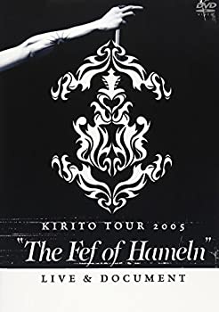 【中古】KIRITO TOUR 2005The Fef of HamelnLIVE & DOCUMENT [DVD]【メーカー名】エイベックス・トラックス【メーカー型番】【ブランド名】エイベックストラックス【商品説明】【中古】KIRITO TOUR 2005The Fef of HamelnLIVE & DOCUMENT [DVD]・中古品（ユーズド品）について商品画像はイメージです。中古という特性上、使用に影響ない程度の使用感・経年劣化（傷、汚れなど）がある場合がございます。商品のコンディション、付属品の有無については入荷の度異なります。また、中古品の特性上、ギフトには適しておりません。商品名に『初回』、『限定』、『〇〇付き』等の記載がございましても、特典・付属品・保証等は原則付属しておりません。付属品や消耗品に保証はございません。当店では初期不良に限り、商品到着から7日間は返品を受付けております。注文後の購入者様都合によるキャンセル・返品はお受けしていません。他モールでも併売している商品の為、完売の際は在庫確保できない場合がございます。ご注文からお届けまで1、ご注文⇒ご注文は24時間受け付けております。2、注文確認⇒ご注文後、当店から注文確認メールを送信します。3、在庫確認⇒新品、新古品：3-5日程度でお届け。※中古品は受注後に、再検品、メンテナンス等により、お届けまで3日-10日営業日程度とお考え下さい。米海外倉庫から取り寄せの商品については発送の場合は3週間程度かかる場合がございます。　※離島、北海道、九州、沖縄は遅れる場合がございます。予めご了承下さい。※配送業者、発送方法は選択できません。お電話でのお問合せは少人数で運営の為受け付けておりませんので、メールにてお問合せお願い致します。お客様都合によるご注文後のキャンセル・返品はお受けしておりませんのでご了承下さい。ご来店ありがとうございます。昭和・平成のCD、DVD、家電、音響機器など希少な商品も多数そろえています。レコード、楽器の取り扱いはございません。掲載していない商品もお探しいたします。映像商品にはタイトル最後に[DVD]、[Blu-ray]と表記しています。表記ないものはCDとなります。お気軽にメールにてお問い合わせください。