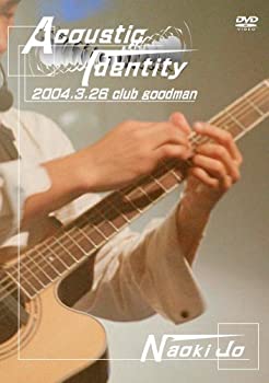 【中古】Acoustic Identity [DVD]【メーカー名】サインポールレコーズ【メーカー型番】【ブランド名】商品画像はイメージです。中古という特性上、使用に影響ない程度の使用感・経年劣化（傷、汚れなど）がある場合がございます。また、中古品の特性上、ギフトには適しておりません。商品名に『初回』、『限定』、『〇〇付き』等の記載がございましても、特典・付属品・保証等は原則付属しておりません。当店では初期不良に限り、商品到着から7日間はを受付けております。(注文後の購入者様都合によるキャンセル・はお受けしていません。)他モールでも併売している商品の為、完売の際は在庫確保できない場合がございます。ご注文からお届けまで1、ご注文⇒ご注文は24時間受け付けております。2、注文確認⇒ご注文後、当店から注文確認メールを送信します。3、在庫確認⇒新品在庫：3-5日程度でお届け。　　※中古品は受注後に、再メンテナンス、梱包しますので　お届けまで3日-10日営業日程度とお考え下さい。　米海外から発送の場合は3週間程度かかる場合がございます。　※離島、北海道、九州、沖縄は遅れる場合がございます。予めご了承下さい。※配送業者、発送方法は選択できません。お電話でのお問合せは少人数で運営の為受け付けておりませんので、メールにてお問合せお願い致します。お客様都合によるご注文後のキャンセル・はお受けしておりませんのでご了承下さい。ご来店ありがとうございます。 昭和・平成のCD、DVD、家電、音響機器など希少な商品も多数そろえています。 掲載していな商品もお探しいたします。 お気軽にメールにてお問い合わせください。