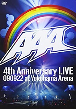 樂天商城 - 【中古】AAA 4th Anniversary LIVE 090922 at Yokohama Arena [DVD]