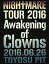 šNIGHTMARE TOUR 2016 Awakening of Clowns 2016.06.26 TOYOSU PIT() [Blu-