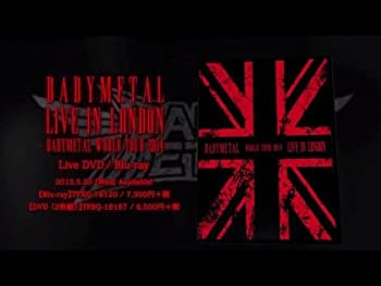 【中古】LIVE IN LONDON -BABYMETAL WORLD TOUR 2014- [Blu-ray]【メーカー名】トイズファクトリー【メーカー型番】【ブランド名】商品画像はイメージです。中古という特性上、使用に影響ない程度の使用感・経年劣化（傷、汚れなど）がある場合がございます。また、中古品の特性上、ギフトには適しておりません。商品名に『初回』、『限定』、『〇〇付き』等の記載がございましても、特典・付属品・保証等は原則付属しておりません。当店では初期不良に限り、商品到着から7日間はを受付けております。(注文後の購入者様都合によるキャンセル・はお受けしていません。)他モールでも併売している商品の為、完売の際は在庫確保できない場合がございます。ご注文からお届けまで1、ご注文⇒ご注文は24時間受け付けております。2、注文確認⇒ご注文後、当店から注文確認メールを送信します。3、在庫確認⇒新品在庫：3-5日程度でお届け。　　※中古品は受注後に、再メンテナンス、梱包しますので　お届けまで3日-10日営業日程度とお考え下さい。　米海外から発送の場合は3週間程度かかる場合がございます。　※離島、北海道、九州、沖縄は遅れる場合がございます。予めご了承下さい。※配送業者、発送方法は選択できません。お電話でのお問合せは少人数で運営の為受け付けておりませんので、メールにてお問合せお願い致します。お客様都合によるご注文後のキャンセル・はお受けしておりませんのでご了承下さい。ご来店ありがとうございます。昭和・平成のCD、DVD、家電、音響機器など希少な商品も多数そろえています。レコード、楽器の取り扱いはございません。掲載していない商品もお探しいたします。映像商品にはタイトル最後に[DVD]、[Blu-ray]と表記しています。表記ないものはCDとなります。お気軽にメールにてお問い合わせください。