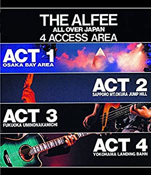 【中古】THE ALFEE ALL OVER JAPAN 4ACCESS AREA 1988 [Blu-ray]