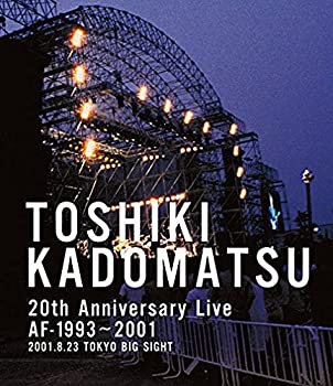 【中古】TOSHIKI KADOMATSU 20th Anniversary Live AF-1993~2001 -2001.8.23 東京ビッグサイト西屋外展