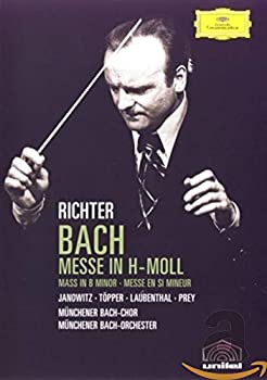 【中古】Karl Richter : Bach Mass in B Minor [DVD] [Import]【メーカー名】Deutsche Grammophon【メーカー型番】【ブランド名】【商品説明】【中古】Karl Richter : Bach Mass in B Minor [DVD] [Import]・中古品（ユーズド品）について商品画像はイメージです。中古という特性上、使用に影響ない程度の使用感・経年劣化（傷、汚れなど）がある場合がございます。商品のコンディション、付属品の有無については入荷の度異なります。また、中古品の特性上、ギフトには適しておりません。商品名に『初回』、『限定』、『〇〇付き』等の記載がございましても、特典・付属品・保証等は原則付属しておりません。付属品や消耗品に保証はございません。当店では初期不良に限り、商品到着から7日間は返品を受付けております。注文後の購入者様都合によるキャンセル・返品はお受けしていません。他モールでも併売している商品の為、完売の際は在庫確保できない場合がございます。ご注文からお届けまで1、ご注文⇒ご注文は24時間受け付けております。2、注文確認⇒ご注文後、当店から注文確認メールを送信します。3、在庫確認⇒新品、新古品：3-5日程度でお届け。※中古品は受注後に、再検品、メンテナンス等により、お届けまで3日-10日営業日程度とお考え下さい。米海外倉庫から取り寄せの商品については発送の場合は3週間程度かかる場合がございます。　※離島、北海道、九州、沖縄は遅れる場合がございます。予めご了承下さい。※配送業者、発送方法は選択できません。お電話でのお問合せは少人数で運営の為受け付けておりませんので、メールにてお問合せお願い致します。お客様都合によるご注文後のキャンセル・返品はお受けしておりませんのでご了承下さい。ご来店ありがとうございます。昭和・平成のCD、DVD、家電、音響機器など希少な商品も多数そろえています。レコード、楽器の取り扱いはございません。掲載していない商品もお探しいたします。映像商品にはタイトル最後に[DVD]、[Blu-ray]と表記しています。表記ないものはCDとなります。お気軽にメールにてお問い合わせください。