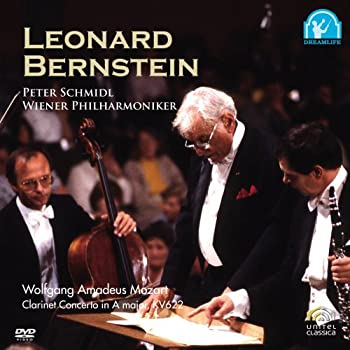 【中古】バーンスタイン/モーツァルト:クラリネット協奏曲イ長調 K.622(通常価格盤) [DVD] cometostore-10218452 Come to Store パッケージ画像