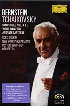 【中古】Tchaikovsky: Symphonies 4&5 Violin Concerto Andante Cantabile [DVD] [Import]