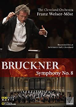 【中古】ブルックナー:交響曲 第8番 ハ短調 1887年版(第1稿のノヴァーク校訂版) [DVD] cometostore-10220442 Come to Store パッケージ画像
