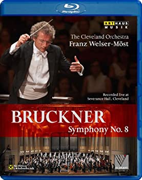 【中古】ブルックナー:交響曲第8番 1887年版(第1稿のノヴーク校訂版)[Blu-ray Disc] cometostore-10220869 Come to Store パッケージ画像