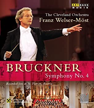 【中古】アントン・ブルックナー:交響曲 第4番 変ホ長調 WAB 104[Blu-ray] cometostore-10221140 Come to Store パッケージ画像