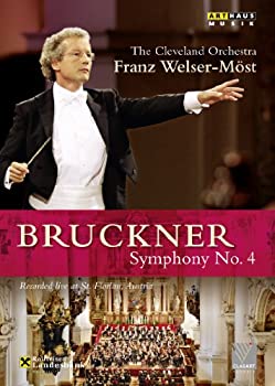【中古】アントン・ブルックナー:交響曲 第4番 変ホ長調 WAB 104(1888年版、ベンジャミン・コースヴェット校訂)[DVD] cometostore-10221142 Come to Store パッケージ画像