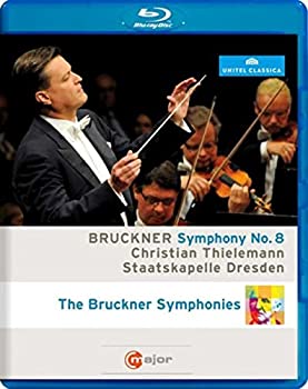 【中古】ブルックナー : 交響曲 第8番 ハ短調 WAB.108 (ハース版) (Bruckner : Symphony No.8 / Christian Thielemann | Staatskapelle Dresden) [Blu-ra cometostore-10222085 Come to Store パッケージ画像
