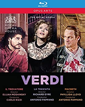 【中古】Verdi: Il Trovatore / La Traviata / Macbeth [Blu-ray]