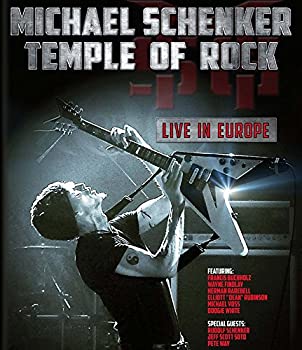 【中古】Michael Schenker Temple of Rock: Live in Europe Blu-ray Import