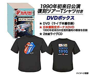 【中古】ストーンズ - ライヴ・アット・ザ・トーキョー・ドーム 1990【完全生産限定盤500セット:DVD+2CD+BONUS DVD/1990年初来日公演復刻ツアーTシャツ